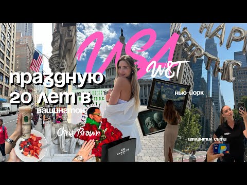 Видео: 3. VLOG W&T USA| Вашингтон| Chris Brown| день рождения в Нью-Йорке| work and travel| 3 часть