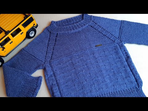 Видео: Джемпер "Как у папы" / Как прячу кончики #ТатьянаКильмяшкина #вяжемдетям
