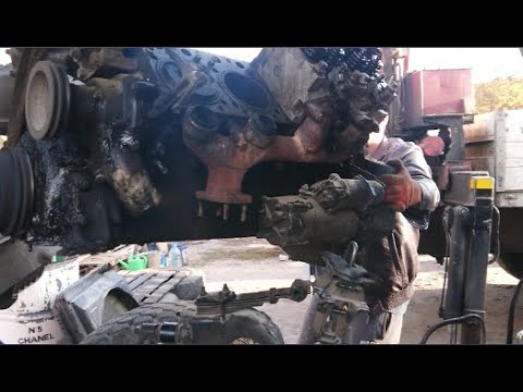 Видео: Стук в двигателе Камаз, разборка показала, что все печально!