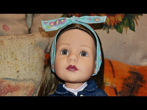 Видео: Вторая из серии видео ЧЕТЫРЕ шатенки Gotz Кукла Грета, 36 см. Шатенок будет ПЯТЬ