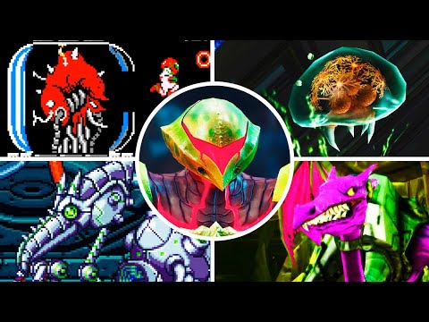Видео: Эволюция финальных боссов во ВСЕХ играх Metroid (1986-2021)