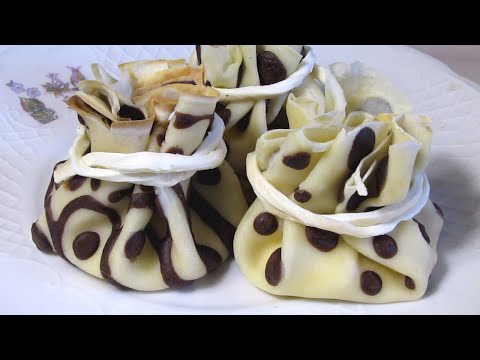 Видео: Блинчики в горошек (легкий рецепт) / Pancakes with polka dots (easy recipe)