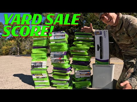 Видео: Самая большая распродажа! Огромная коллекция Xbox 360! Безумная покупка ретро-видеоигры.