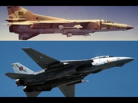 Видео: F-14 Tomcat vs МиГ-23МЛ или что такое Факур-90