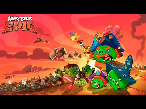 Видео: Angry birds epic, скоро уже в телеграмм будет мой канал😀😀😀