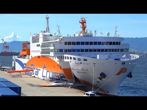 Видео: Новый круиз из Японии в Корею! 17-часовое международное путешествие на пароме
