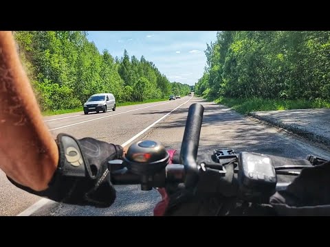 Видео: На велосипеде на родник