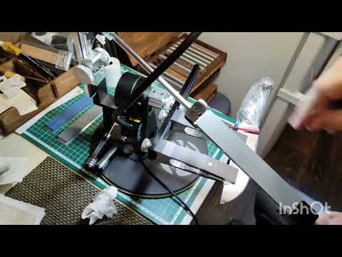 Видео: Заточка ножа из стали р18