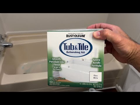 Видео: Покраска ванны с помощью Rust-Oleum Tub and Tile