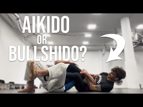 Видео: Собирая слезы синих поясов по бразильскому джиу-джитсу с помощью айкидо