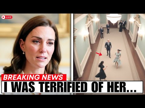 Видео: Меган преследовала Кейт по коридорам дворца — всё засняли камеры видеонаблюдения