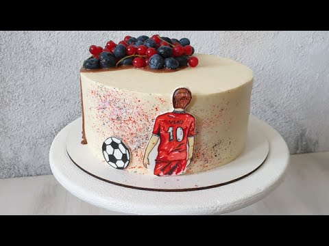 Видео: Торт для футболиста! ⚽️ Торт с черносливом и орехами! Очень вкусный торт! 🤤 Торт с грецкими орехами!