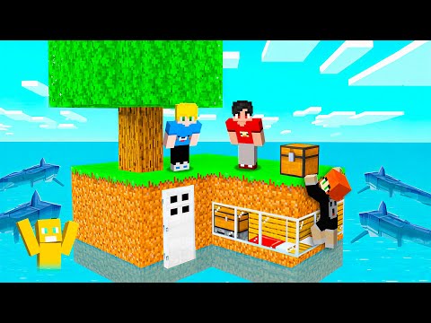 Видео: Мы построили дом внутри океанского острова в Minecraft!