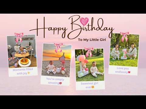 Видео: Охины маань анхны төрсөн өдөр🎀 | One Year of Love💗