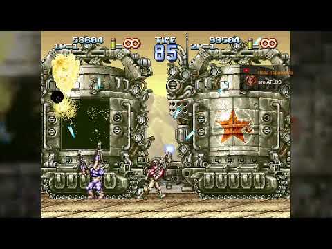 Видео: Gun Force II (MAME + разгон) - прохождение игры (2 игрока)