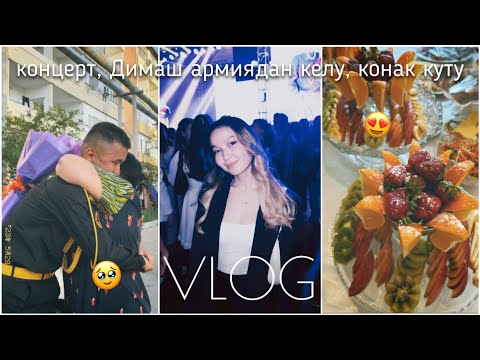 Видео: VLOG: КОНЦЕРТ || ДИМАШ АРМИЯДАН КЕЛУІ🥹😍