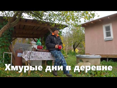 Видео: Очень "хмурые" деревенские будни! Забои, сено, огород и генератор!