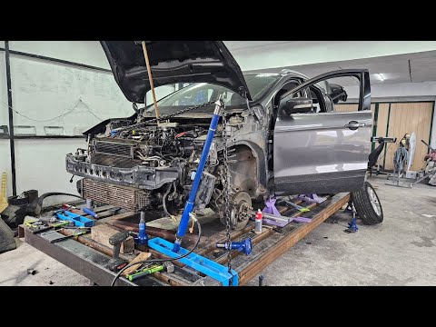 Видео: Ford Kuga. День ремонта второй.