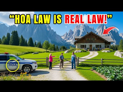 Видео: Ассоциация домовладельцев подала на меня в суд за «незаконное проникновение на мою собственную зе...