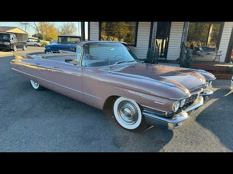 Видео: Тест-драйв 1960 Cadillac 4-дверный Custom Convertible, 34 900 долларов, Maple Motors #3315