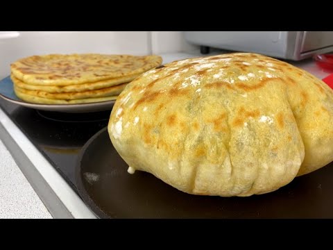 Видео: Вместо ПИРОЖКОВ. Вся СЕМЬЯ ПОДСЕЛА на эти вкусняшки! ЛЕПЕШКИ НА СКОВОРОДЕ (ХЫЧИНЫ)