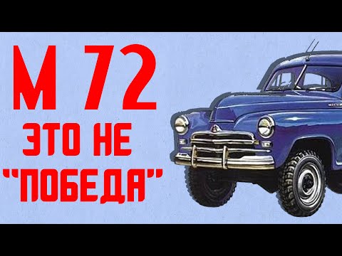 Видео: Обзор автомобиля ГАЗ М 72. Отличия М72 от М 20 Победа