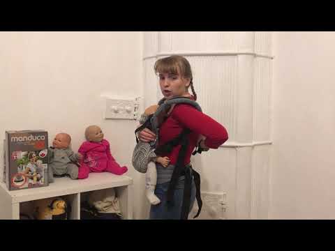 Видео: Инструкция к эргорюкзаку ИзиТоп в положении за спиной