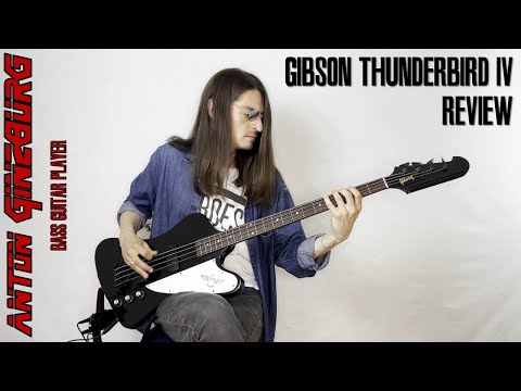 Видео: Anton Ginzburg - Gibson Thunderbird IV. Подробный обзор