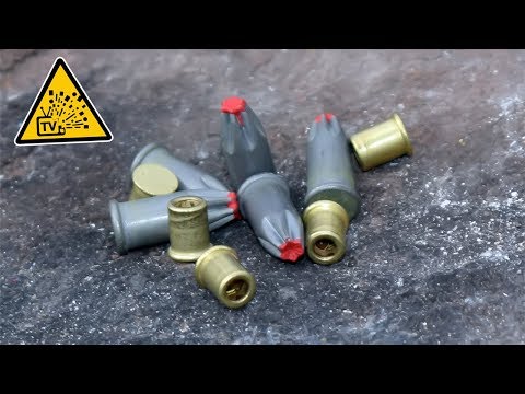 Видео: Жевело против монтажного патрона. Чем лучше заряжать сигнализацию из мышеловки ?