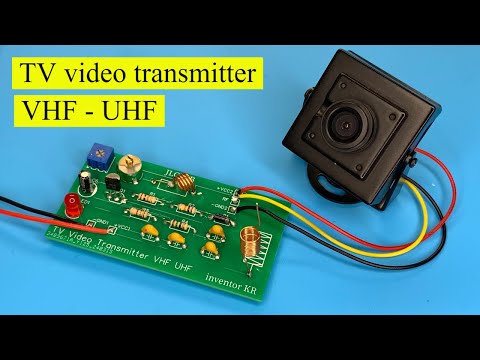 Видео: как сделать видеопередатчик, печатную плату