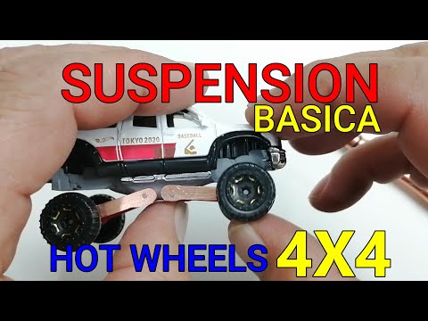Видео: КАК СДЕЛАТЬ ПОДВЕСКУ С ГОРЯЧИМИ КОЛЕСАМИ 4X4 #MECANICUSTOM #HOTWHEELSCUSTOM