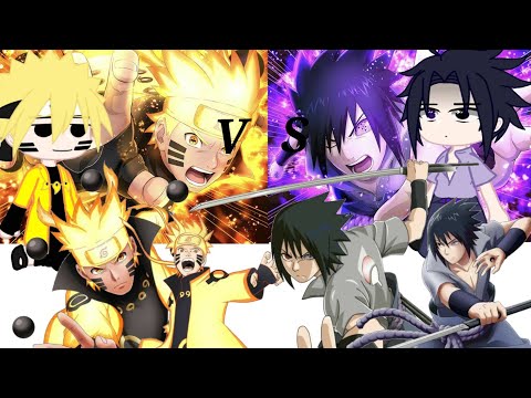 Видео: Реакция друзей Наруто и сам Наруто на /Power level/(Naruto vs Sasuke )1/1