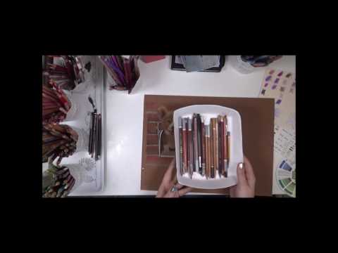 Видео: Обзор пастельных карандашей