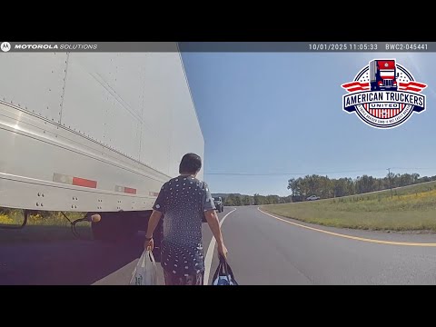 Видео: Водитель грузовика из Калифорнии провалил тест по английскому языку