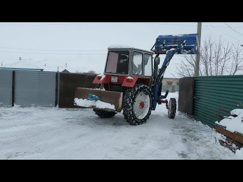 Видео: Наш ЮМЗ в работе !