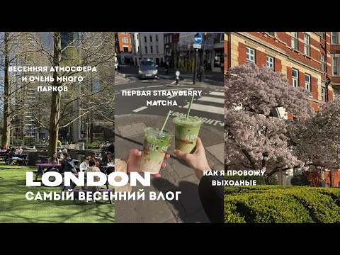 Видео: London Weekend Vlog #1. Встречаю весну в любимом городе.