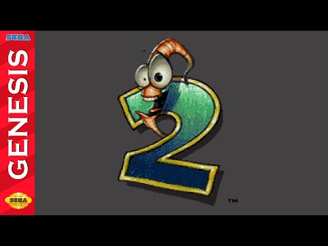 Видео: Прохождение Earthworm Jim 2 [SEGA]