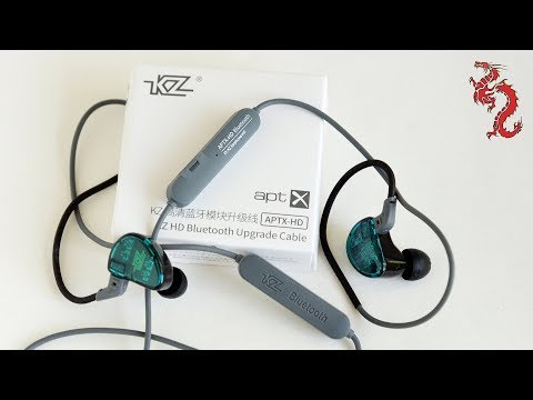 Видео: KZ HD Bluetooth Upgrade Cable //НОВЫЙ адаптер от KZ с поддержкой aptX HD