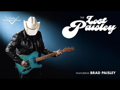 Видео: Брэд Пейсли и гитара Lost Paisley Tele 1967 года | Fender Custom Shop | Fender