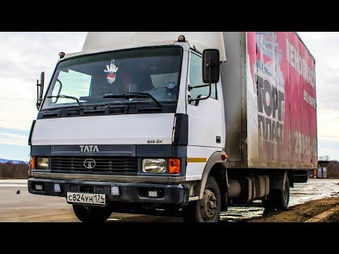 Видео: ПОРВАЛО КУЗОВ ОТ ВЕТА/ ПО УРАЛУ С 5 ТОННАМИ/ ДАЛЬНОБОЙ/ ТАТА 613