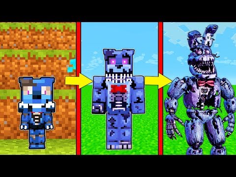 Видео: КАК МЕНЯЛСЯ КОШМАРНЫЙ БОННИ ФНАФ АНИМАТРОНИК И ЕГО ЖИЗНЕННЫЙ ЦИКЛ В МАЙНКРАФТ ЭВОЛЮЦИЯ И ТРОЛЛИНГ