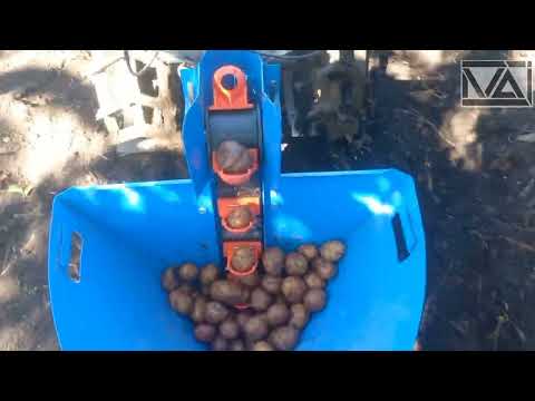 Видео: Картофелесажалка для мотоблока КСМ-1.