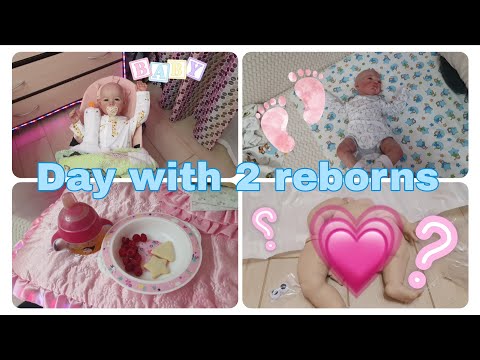 Видео: ВЛОГ с 2 реборнами ❤️ *распаковка молда* Dashyko reborn baby