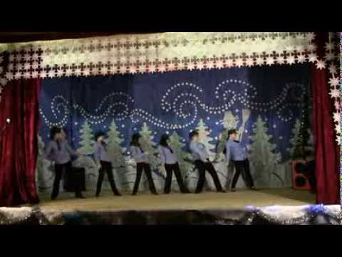 Видео: танец "По серпантину", концерт Новый 2014год, п.Воронцовка