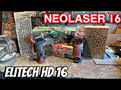 Видео: ELITECH HD 16V против NEOLASER 16V. Тест двух очень интересных шуруповертов!