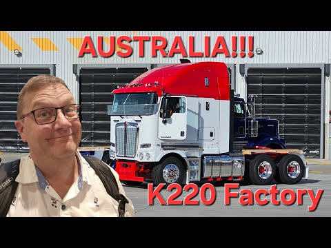 Видео: Я поехал в Австралию и посетил завод KW DAF #cabover #Australia #kenworth #daf