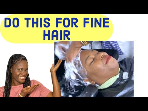 Видео: День мытья на тонких выпрямленных волосах