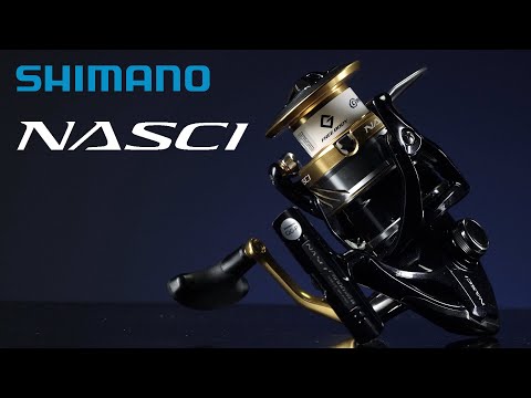 Видео: Обзор спиннинговой катушки Shimano Nasci