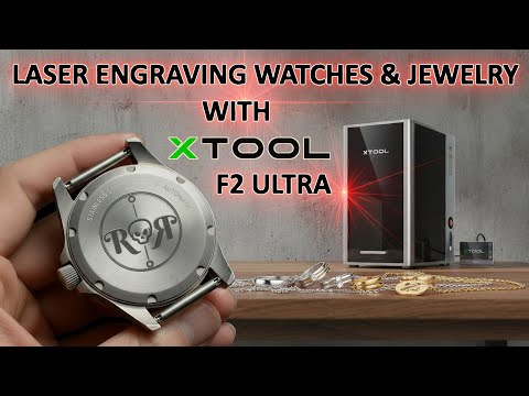 Видео: 10 основных применений лазера xTool F2 Ultra MOPA в ювелирном и часовом производстве