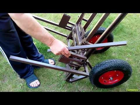 Видео: Пчеловодство Апилифт Пасечная тележка от Виталия Бурьян